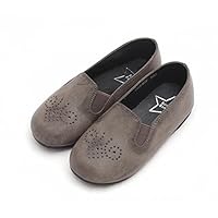 Perforated Loafers - Gray