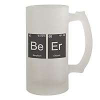 Middle of the Road BeEr #145 - A Nice Funny Humor 16oz Frosted Glass Beer Stein
