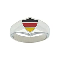 LDS Germany Flag Ring