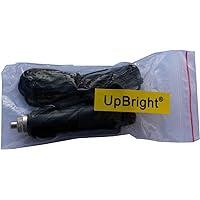 UpBright New Car DC Adapter for G5 Industry Power Plus MERCK 1 P/N: WJB1 Portable Power Bank Battery Jump Starter Auto Vehicle Boat RV Cigarette Lighter Plug Power Supply Cord Cable PSU