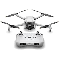 DJI Mini 3, Lightweight Mini Drone with 4K HDR Video, 38-min Flight Time, True Vertical Shooting, Return to Home, up to 10km Video Transmission, Drone with Camera for Beginners