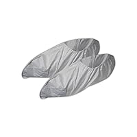 MAGID SC11M EconoWear Disposable Tyvek Elastic Shoe Cover, Medium, White (25 Pairs)
