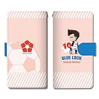 Blue Rock BSAN-BL06-m05 Book Style Smartphone Case, Teruei Horsewolf, L Size