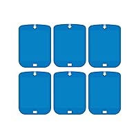 6 Pack Refill Cartridges for Raid Essentials Light, Replacement Glue Cards Compatible with Raid Blue Light Indoor Wall Plug-in for Home