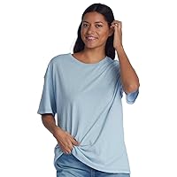 Roxy Surf Shadows Women's T-Shirt - Powder Blue