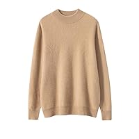 Men Cashmere Sweater Men's Casual Winter Knitted Warm Half Turtleneck Pullover Male Clothes