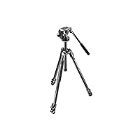 Manfrotto 290 Xtra 3-Section Aluminum Tripod with 128RC Micro Fluid Head and Quick Release