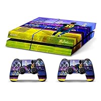 Skin Ps4 Old - Lionel Messi FC BARCELLONA Ultras - Limited Edition Decal Cover ADESIVA Playstation 4 Slim Sony Bundle