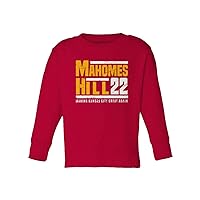 Mahomes Tyreek Kansas City 2022 Toddler Long Sleeve T-Shirt