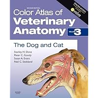 Color Atlas of Veterinary Anatomy, Volume 3, The Dog and Cat Color Atlas of Veterinary Anatomy, Volume 3, The Dog and Cat Paperback Printed Access Code