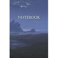 Notebook – Rocky reef on the sea shore: 100-page notebook with artistic cover (Caspar David Friedrich Notebooks)