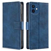 MojieRy Phone Cover Wallet Folio Case for XIAOMI REDMI 6A, Premium PU Leather Slim Fit Cover for REDMI 6A, 3 Card Slots, Good Design, Blue
