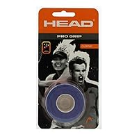 HEAD Pro Grip Racquet Overgrip - Tennis Racket Grip Tape Roll, Blue