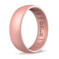 Enso Rings Classic Elements Silicone Ring | Made in The USA | Comfortable, Breathable, and Safe