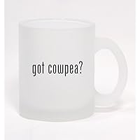 got cowpea? - Frosted Glass Coffee Mug 10oz