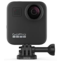 GoPro MAX — Waterproof 360 + Traditional Camera with Touch Screen Spherical 5.6K30 HD Video 16.6MP 360 Photos 1080p Live Streaming Stabilization