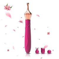 Vibrating Massage Tools for Date Night,Interesting Bullet Tool Portable Date Night Massage 10 Vibrating,Creative Women Health Relaxation Gift Mini Size and Portable Red25