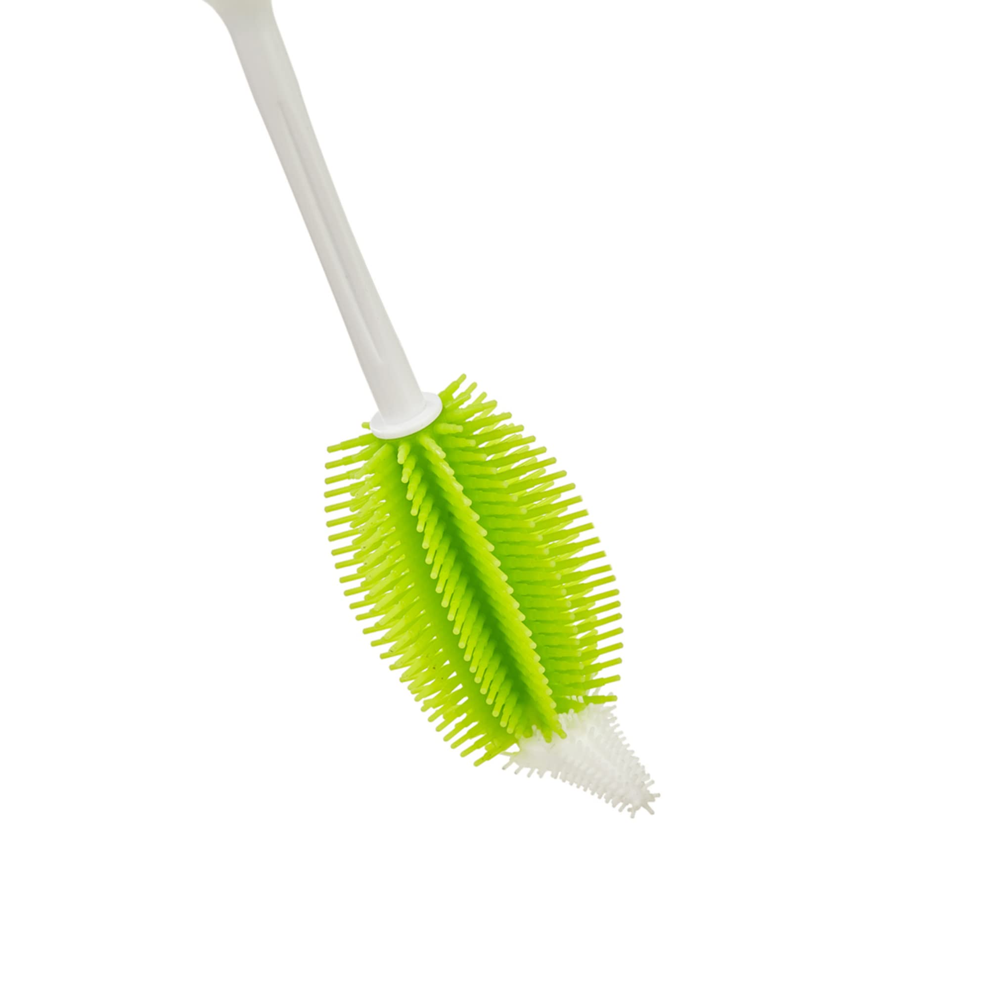 Innobaby 2-in-1 Silicone Bottle Brush, Green