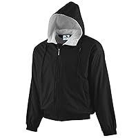 Augusta Sportswear Men's Hooded Taffeta Jacket/Fleece Lined