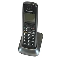 Panasonic KX-TGA660M Extra Handset for 764XX Series Cordless Phones, Metallic Gray