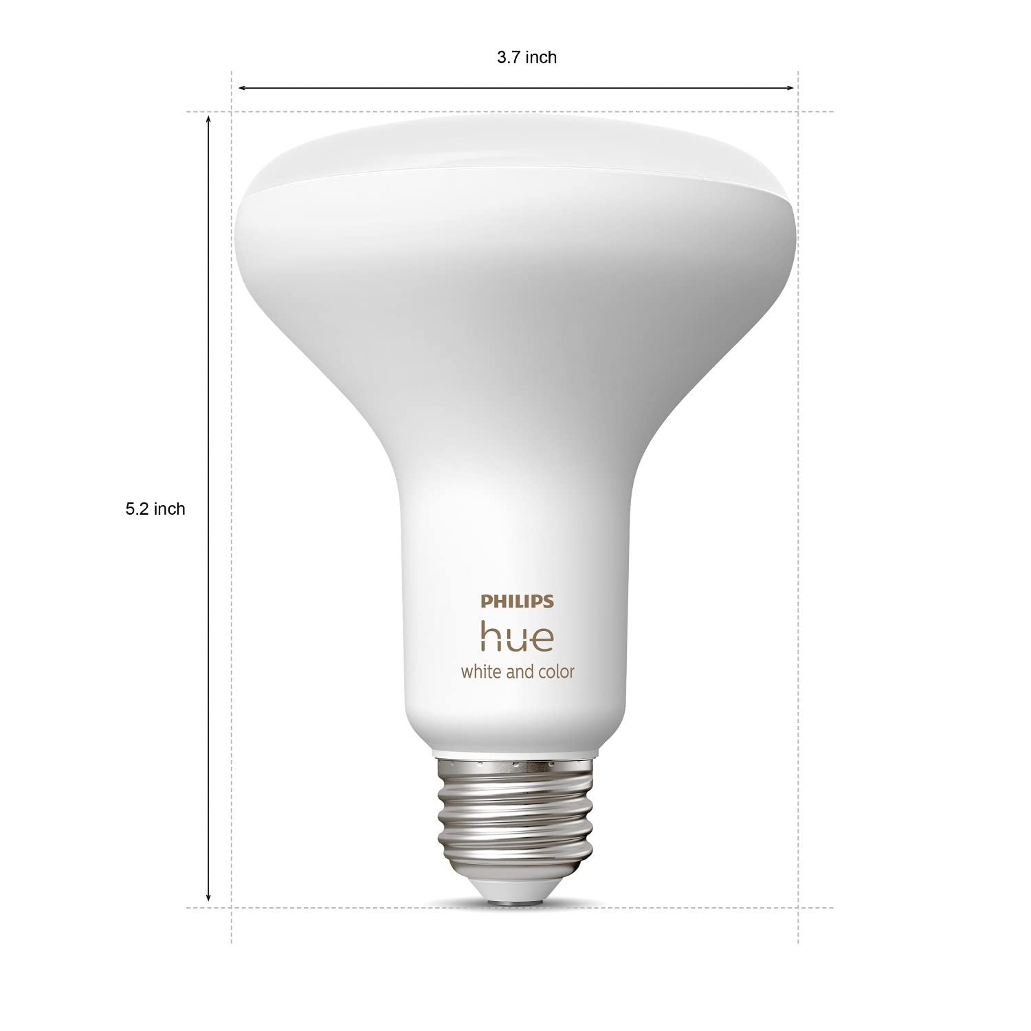Philips Hue White & Color Ambiance BR30 LED Smart Bulbs, 16 Million Colors (Hue Hub Required), Compatible with Alexa, Google Assistant, and Apple HomeKit, New Version, 2 Bulbs (578096)