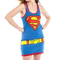 Bioworld Supergirl Character Juniors Tank Dress