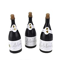 Homeford Champagne Celebration Bubbles, 3-1/2-Inch, 3-Count