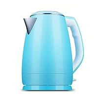 Kettles，Electric Kettle Stainless Steel 1.8L, Large Capacity Fast Blue Electric Kettle Home