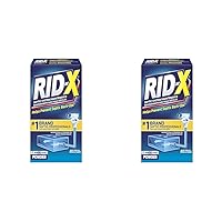 Rid-X Septic Treatment, 1 Month Supply Of Powder, 9.8 oz (Pack of 2)