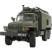 1/12 Remote Control Truck 2.4GHZ rc USSR Ural Military 4320 Truck,rc Six Drive Vehicle Military Trucks