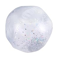 ERINGOGO Inflatable Toy Ball Beach Ball Sequin Inflatable Balls Photo Props