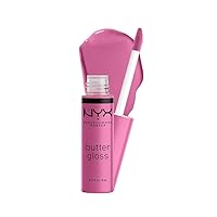 NYX PROFESSIONAL MAKEUP Butter Gloss, Non-Sticky Lip Gloss - Merengue (Pink Lilac)