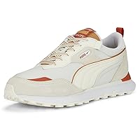 Puma Mens Rider Fv Vacation Lace Up Sneakers Shoes Casual - Beige, Off White