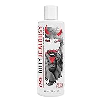 Devil's Delight Hydrating Body Wash for Men with Coconut Oil and Shea Butter, Cleanse, Smooth & Soften Skin, Black Pepper/Sandalwood Scent, 8 fl. oz.