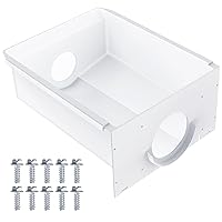 Upgraded W10670845 Refrigerator Ice Container Compatible with Kenmore, KitchenAid, Whirlpool, Amana, Maytag WPW10670845 Refrigerator Ice Bucket Replaces 2196091,W10670845,1115342,1115372,2152701