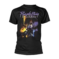 Prince Men's Purple Rain (Black) T-Shirt Black