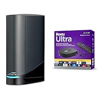 ARRIS Surfboard G36 DOCSIS 3.1 Multi-Gigabit Cable Modem & AX3000 Wi-Fi Router, Comcast Xfinity & Roku Ultra | The Ultimate Streaming Device 4K/HDR/Dolby Vision/Atmos