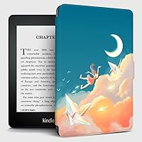 Case for All New Kindle 10th Generation 2019 Released - Will Not Fit Kindle Paperwhite or Kindle Oasis，Premium PU Leather Smart Cover with Auto Sleep and Wake, Night Fantasy
