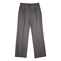 Men's Loose Fit Dress Pant Classic Casual Wide Leg Suit Pant Summer Lightweight Business Comfort Trousers