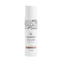 The Honest Company Honest Mama Sweet Curves Moisturizing Body Lotion for Sensitive Skin | Plant-Based, Shea Butter, Avocado Oil | 8 fl oz