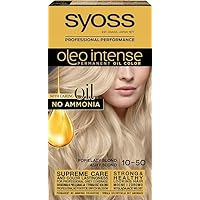 Oleo Intense Hair Color Dye 100% Pure Oils 0% Amonia 10-50 Smoky Blondes