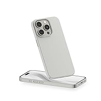 PEEL Magnetic Case Compatible with iPhone 15 Pro (Natural) – Embedded MagSafe Compatible Magnet, Thin Minimalist Design – Protects and Showcases Your Device