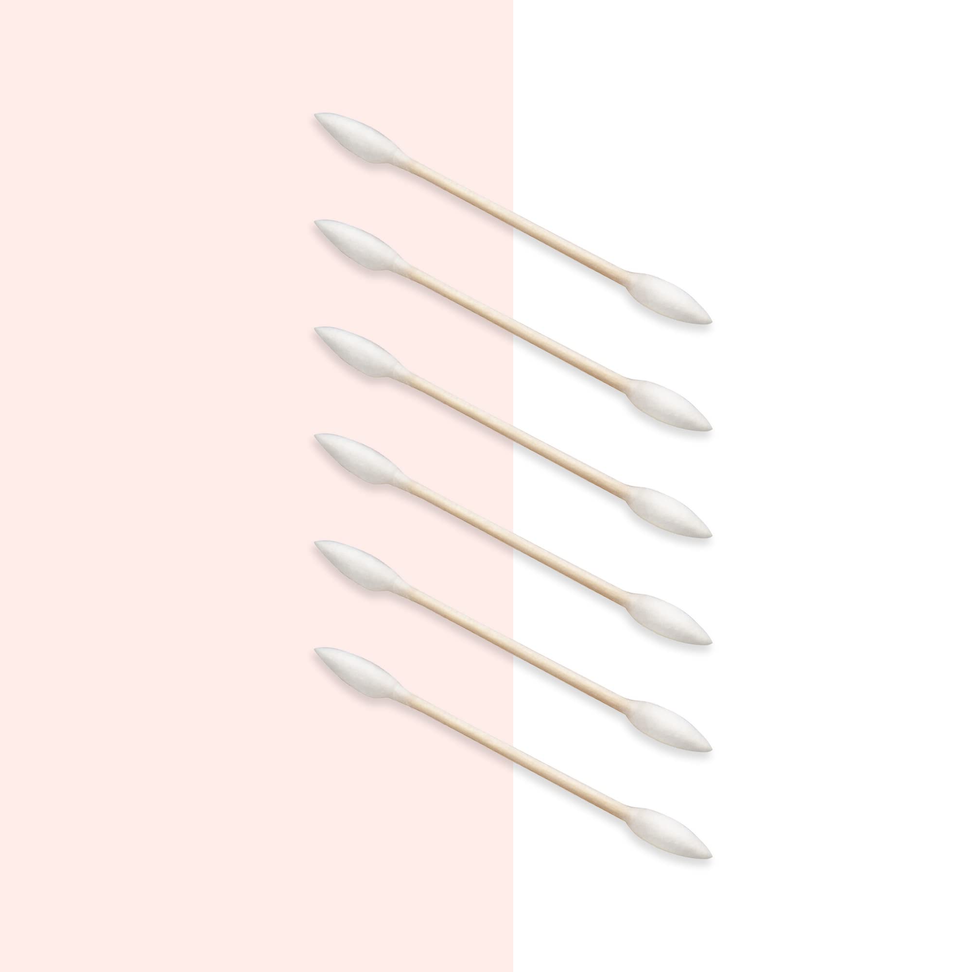 Diane Pointed Tip Cotton Swabs, 200 ct. 1-Pack - Super Soft for Sensitive Skin, Gentle on Face, Makeup and Beauty Applicator, Nail Polish Touch Up and Nail Design for Beauty, Personal Care, Crafts
