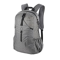 Outdoor super light skin bag for men and women lightweight waterproof mountaineering bag folding light sport backpack small travel (Grey)