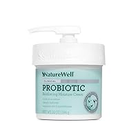 NATURE WELL Clinical Probiotic Reinforcing Moisture Cream for Face, Body, & Hands, Supports Skin's Microbiome with Powerful Probiotic Extracts & Skin Superfoods, 10 Oz NATURE WELL Clinical Probiotic Reinforcing Moisture Cream for Face, Body, & Hands, Supports Skin's Microbiome with Powerful Probiotic Extracts & Skin Superfoods, 10 Oz