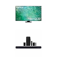 SAMSUNG 75-Inch Class Neo QLED 4K QN85C Series Neo Quantum HDR, Motion Xcelerator Turbo+, Smart TV with Alexa Built-in(QN75QN85C, 2023 Model) HW-Q910C 9.1.2ch Soundbar w/Wireless Dolby Audio.
