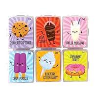 Raymond Geddes Link Up Scented Kneaded Erasers (Series One - 36 Pieces) - 6 Moldable Eraser Designs with Snap Case - Fun Puzzle Kids Erasers