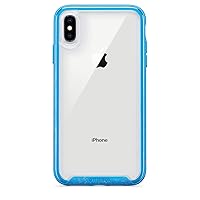 OtterBox - Clear Traction iPhone Xs Max Case (ONLY) - Scratch-Resistant Protective Phone Case, Sleek & Pocket-Friendly Profile (Electric Tide)