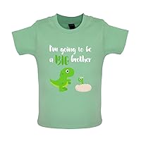 I'm Going to be a Big Brother Dinosaur - Organic Baby/Toddler T-Shirt