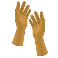 Men's and Women's Wrist Length Stretchy Spandex Gloves Costume Banquet Wedding Party Short Gloves